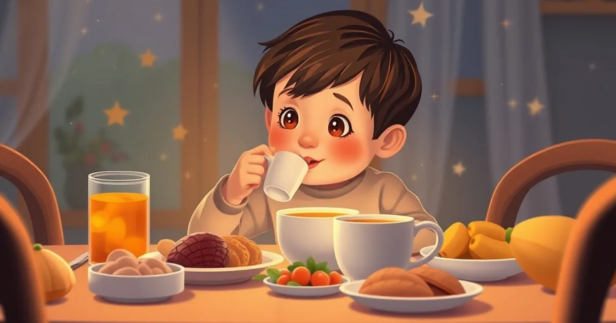 Alimentação e Sono Infantil: O que Servir no Jantar para um Descanso Profundo