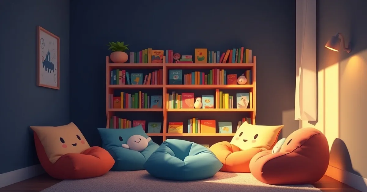 Como Montar um Cantinho de Leitura Infantil Lúdico e Aconchegante